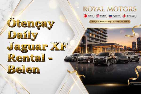 Ötençay Daily Jaguar XF Rental - Belen