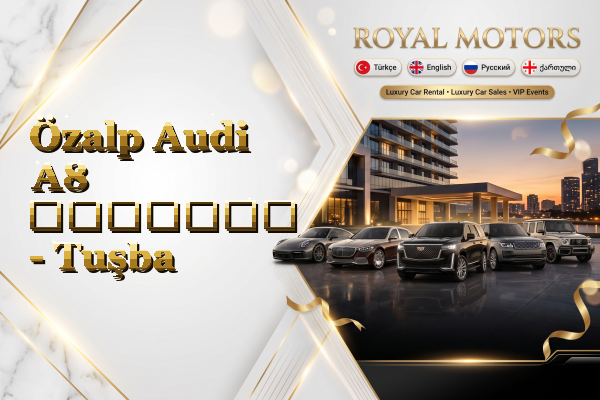Özalp Audi A8 გაყიდვა - Tuşba