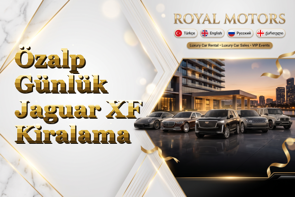 Özalp Günlük Jaguar XF Kiralama