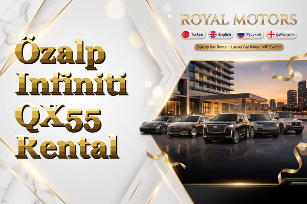Özalp Infiniti QX55 Rental