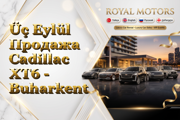 Üç Eylül Продажа Cadillac XT6 - Buharkent