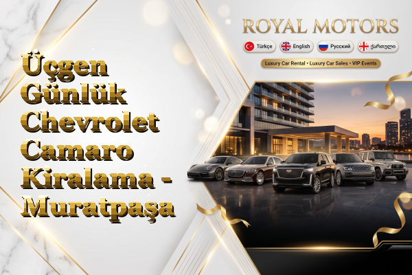 Üçgen Günlük Chevrolet Camaro Kiralama - Muratpaşa