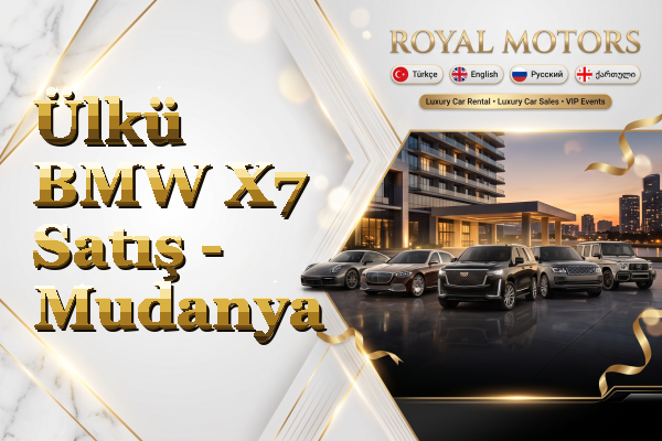 Ülkü BMW X7 Satış - Mudanya
