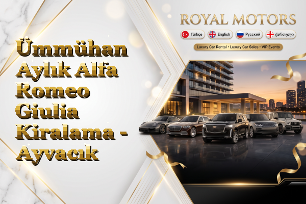 Ümmühan Aylık Alfa Romeo Giulia Kiralama - Ayvacık