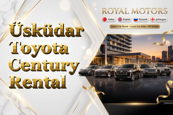 Üsküdar Toyota Century Rental