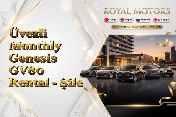 Üvezli Monthly Genesis GV80 Rental - Şile