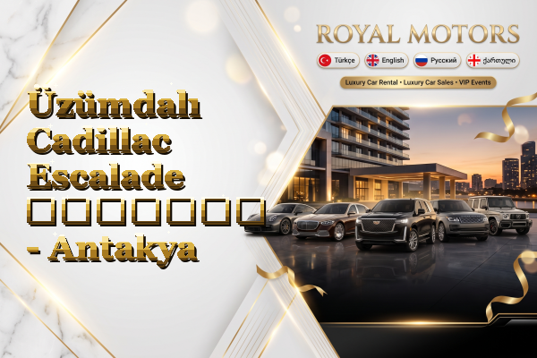Üzümdalı Cadillac Escalade გაყიდვა - Antakya