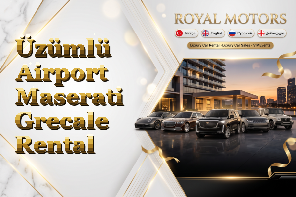 Üzümlü Airport Maserati Grecale Rental