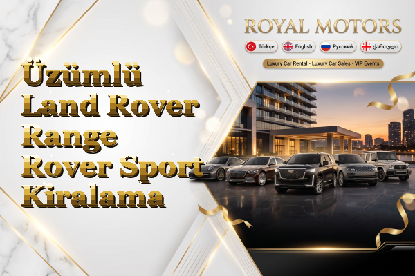 Üzümlü Land Rover Range Rover Sport Kiralama