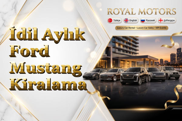 İdil Aylık Ford Mustang Kiralama