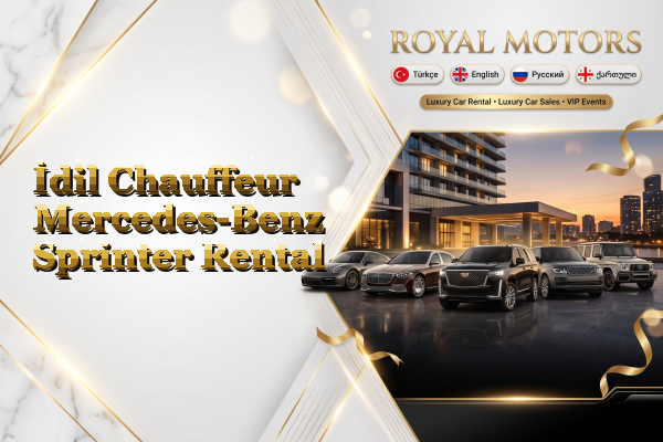 İdil Chauffeur Mercedes-Benz Sprinter Rental