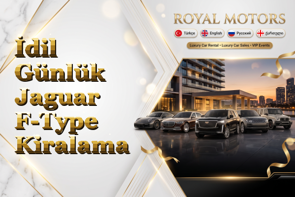 İdil Günlük Jaguar F-Type Kiralama