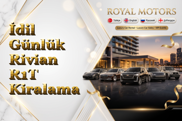 İdil Günlük Rivian R1T Kiralama