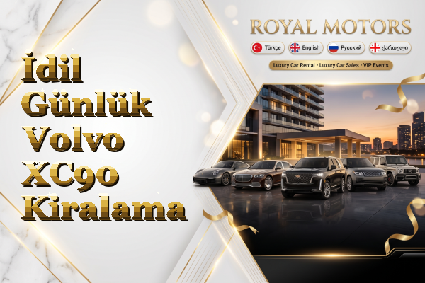İdil Günlük Volvo XC90 Kiralama