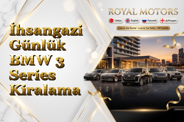 İhsangazi Günlük BMW 3 Series Kiralama