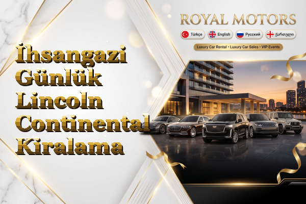 İhsangazi Günlük Lincoln Continental Kiralama