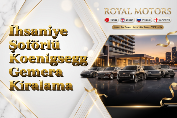İhsaniye Şoförlü Koenigsegg Gemera Kiralama