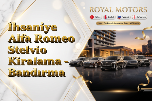 İhsaniye Alfa Romeo Stelvio Kiralama - Bandırma