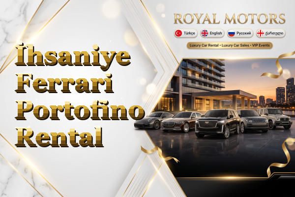 İhsaniye Ferrari Portofino Rental