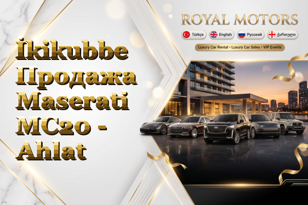 İkikubbe Продажа Maserati MC20 - Ahlat
