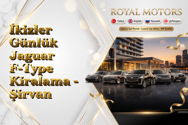 İkizler Günlük Jaguar F-Type Kiralama - Şirvan