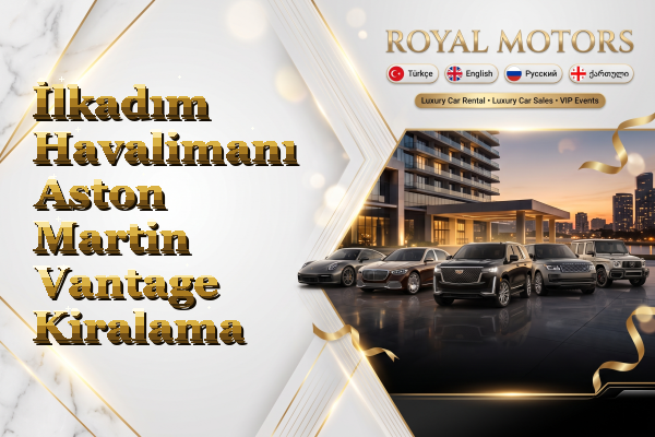 İlkadım Havalimanı Aston Martin Vantage Kiralama