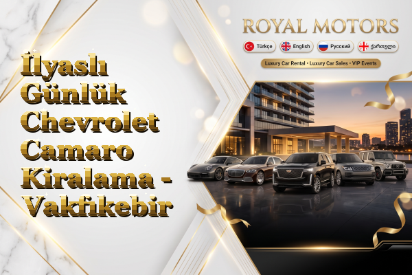 İlyaslı Günlük Chevrolet Camaro Kiralama - Vakfıkebir
