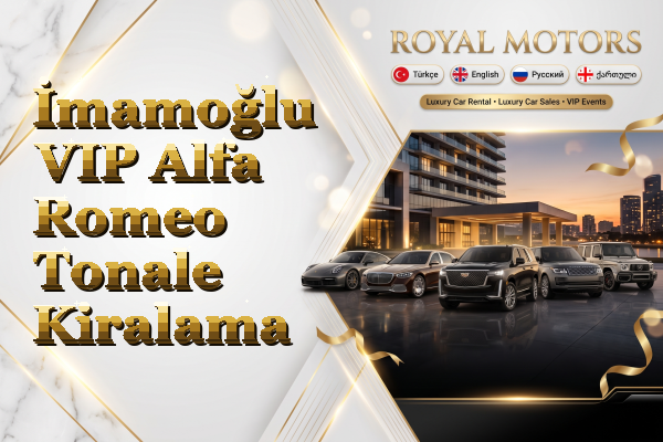 İmamoğlu VIP Alfa Romeo Tonale Kiralama