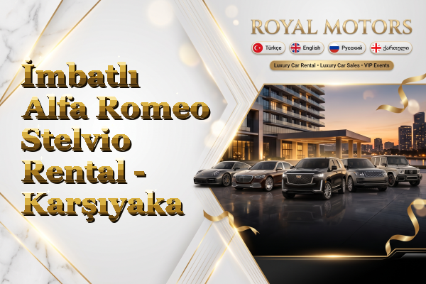 İmbatlı Alfa Romeo Stelvio Rental - Karşıyaka