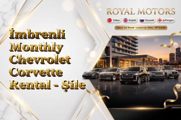 İmbrenli Monthly Chevrolet Corvette Rental - Şile