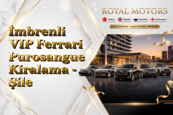 İmbrenli VIP Ferrari Purosangue Kiralama - Şile
