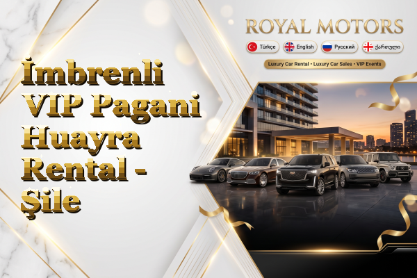 İmbrenli VIP Pagani Huayra Rental - Şile