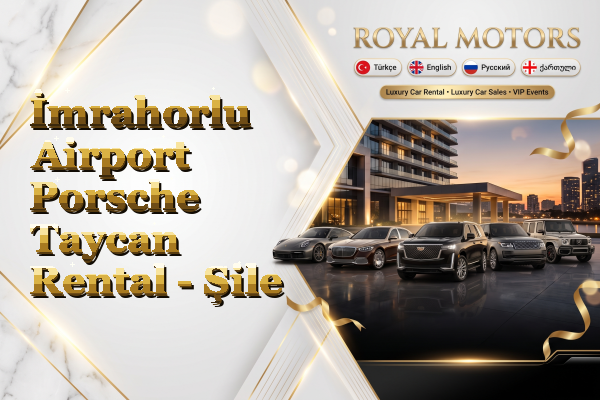 İmrahorlu Airport Porsche Taycan Rental - Şile