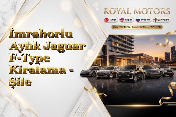 İmrahorlu Aylık Jaguar F-Type Kiralama - Şile