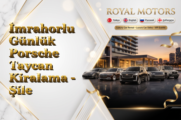 İmrahorlu Günlük Porsche Taycan Kiralama - Şile