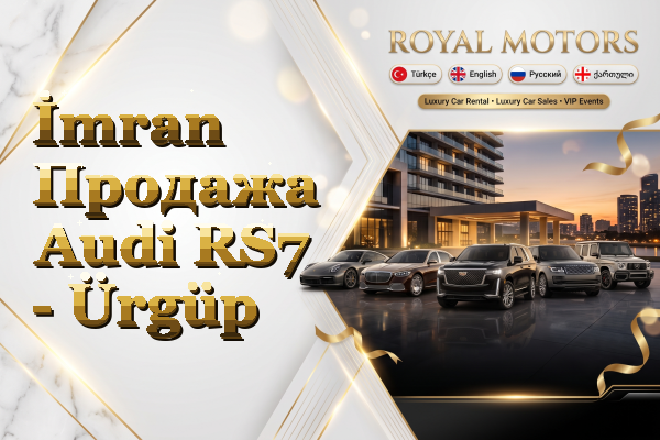İmran Продажа Audi RS7 - Ürgüp