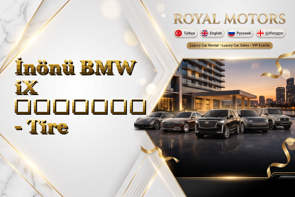 İnönü BMW iX გაყიდვა - Tire