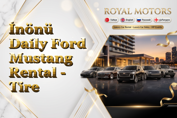 İnönü Daily Ford Mustang Rental - Tire