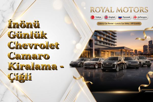 İnönü Günlük Chevrolet Camaro Kiralama - Çiğli