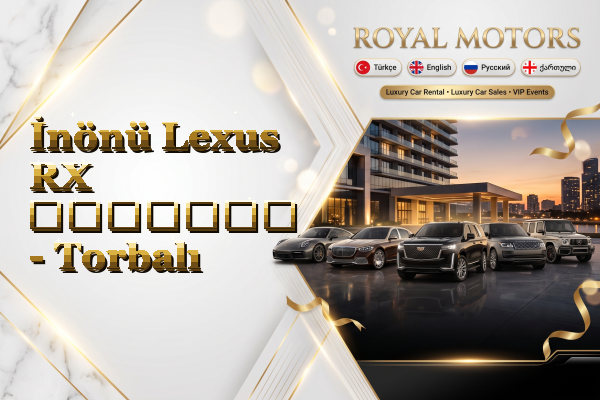 İnönü Lexus RX გაყიდვა - Torbalı