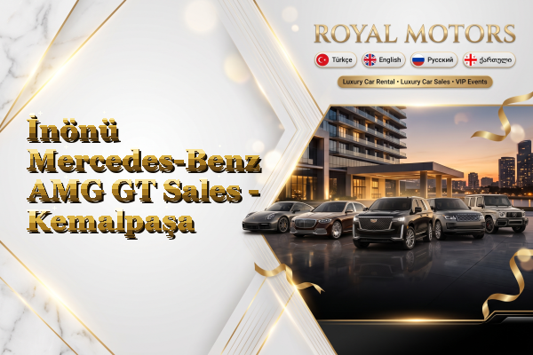 İnönü Mercedes-Benz AMG GT Sales - Kemalpaşa