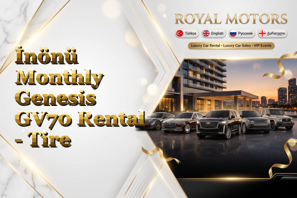 İnönü Monthly Genesis GV70 Rental - Tire