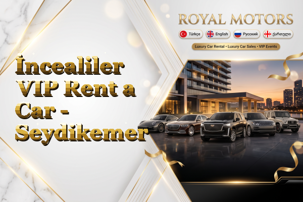 İncealiler VIP Rent a Car - Seydikemer