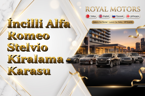 İncilli Alfa Romeo Stelvio Kiralama - Karasu