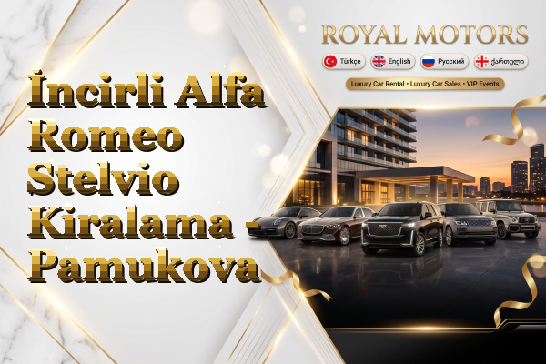 İncirli Alfa Romeo Stelvio Kiralama - Pamukova