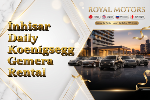 İnhisar Daily Koenigsegg Gemera Rental