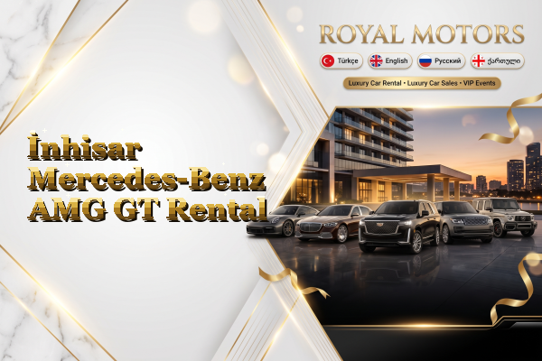 İnhisar Mercedes-Benz AMG GT Rental