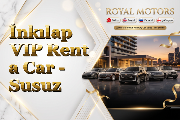 İnkılap VIP Rent a Car - Susuz