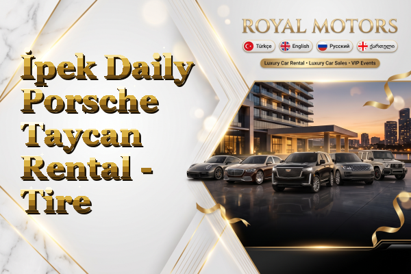 İpek Daily Porsche Taycan Rental - Tire