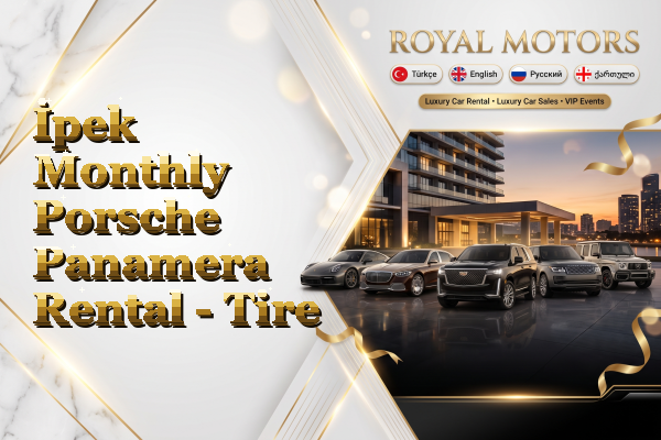 İpek Monthly Porsche Panamera Rental - Tire